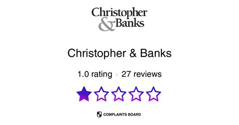 complaints about christopher and banks